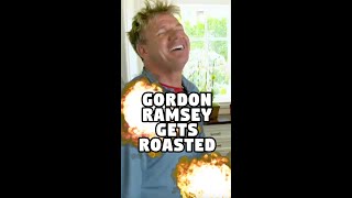 GORDON RAMSAY GETS ROASTED 🔥 SHORTS [upl. by Nortyad29]