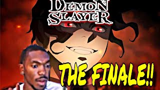 The SEASON FINALE Demon Slayer Ep 8 Live Reaction [upl. by Kindig712]