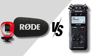 Rode Video Micro II Vs Tascam DR05X Handheld Recorder Sound Test [upl. by Coryden559]