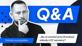 Likwidujesz szkodę Uważaj na [upl. by Fancie]