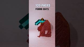 8 vs 120 Faces of cloth in blender shorts blender faces [upl. by Tani]