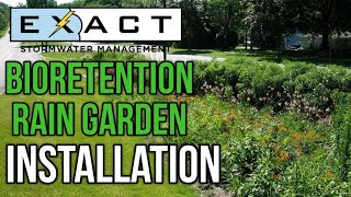 Stormwater BMP Bioretention  Rain Garden  Installation [upl. by Daegal]