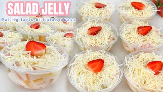 RESEP SALAD JELLY  JUALAN PALING LARIS DI BULAN PUASA [upl. by Squires]