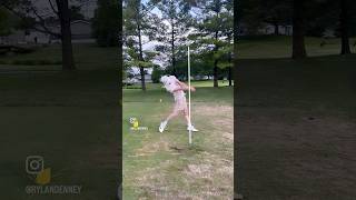 320 YARD CARRY WIDE STANCE AND LEAN 116 POUNDS SWING SPEED INSANE [upl. by Anatollo666]