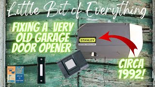 Fixing a broken 30 year old Stanley Garage Door Opener [upl. by Pond518]