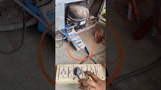 Refrigerator compressor testing refrigeratorrepair compressor shorts viralshort trending ac [upl. by Rramed]