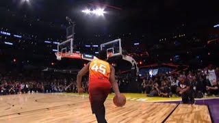 Donovan Mitchell  2018 NBA Slam Dunk Contest Champion [upl. by Ahsinrev]