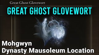 Great Ghost Glovewort in Mohgwyn Dynasty Mausoleum How to get to Mohgwyn Palace  Elden Ring [upl. by Yzdnil404]