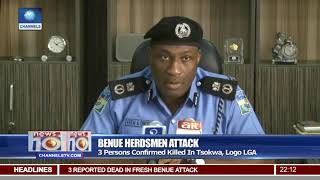 Benue Herdsmen Attack 3 Persons Confirmed Killed In Tsokwa Logo LGA [upl. by Nidla575]