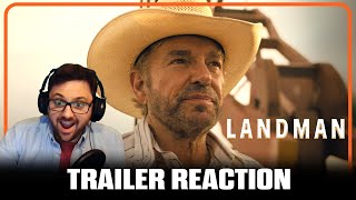 Landman  Trailer Reaction and Review [upl. by Lechar274]