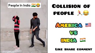 Collision America 🇺🇸 Vs India 🇮🇳 priyalkukreja shorts ytshorts [upl. by Assele891]