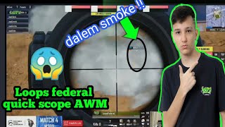 Quick scope AWM Loops Federal Mirramar PMGC 2020  PUBG MOBILE [upl. by Abrahamsen]