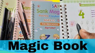 Magical Practice Book  Magic Copybook review  Reusable Copybook [upl. by Horatius]