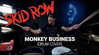 Skid Row  Monkey Business Brandon Khoo Drum Cover [upl. by Avehstab]