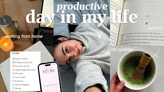 7am productive amp realistic day in my life  working from home life updates balanced routine [upl. by Aural]