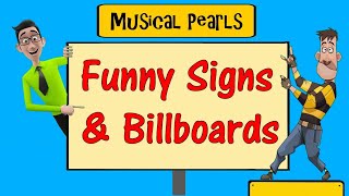 Funny Signs And Billboards [upl. by Mellette]