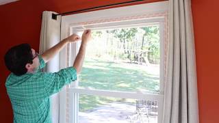 How to Weatherize Windows with Plastic Film Insulation  by Home Repair Tutor [upl. by Michelle]