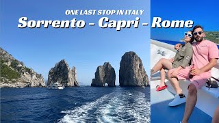 Capri  Italy 2024  Island Tour on a Yacht  Sorrento  Capri  Rome [upl. by Rhett522]