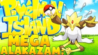 MEGA ALAKAZAM  Minecraft Pixelmon Island  Pokemon Mod  JeromeASF [upl. by Zonnya]