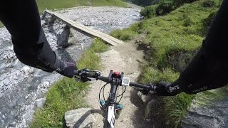 Short clip from my latest MTB Alpcross Transalp Maloja 4K Ultra HD [upl. by Rosenberger]