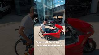 Tekerlekli Sandalyeler İçin Elektrikli Motor… İçine gir ve devam et automobile art motovlog [upl. by Windy]