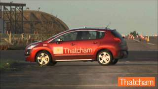 Thatcham  Peugeot 3008 ESC Test [upl. by Lrad]