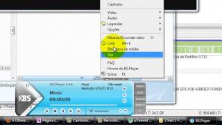 Sacar legendas com Bsplayer [upl. by Lemmor]