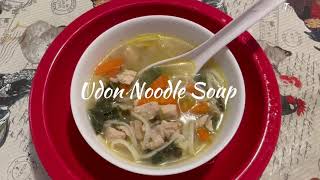 How to Make Udon Noodle Soup Toasted Seaweed Flavored [upl. by Allie]