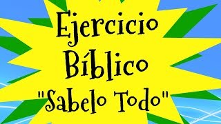 Ejercicio Biblico  Ministerio Juvenil [upl. by Aivatnohs]