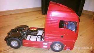 114 RC Man Tgx timber truck custom build 6x6 [upl. by Eelyme]