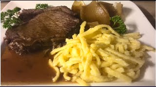 Rinderschmorbraten [upl. by Kinimod]