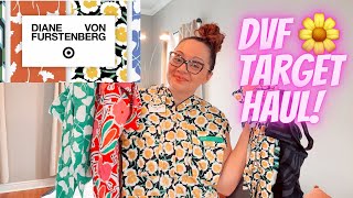 TARGET X DIANE VON FURSTENBERG HAUL  DVF PIECES FOR MOM amp DAUGHTER 🌼🌼🌼 [upl. by Selegna]