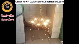 Umbrella Sparklers Full Video  5 in 1 Sparklers  New Variety 2024  sivakasi fireworks [upl. by Orv]