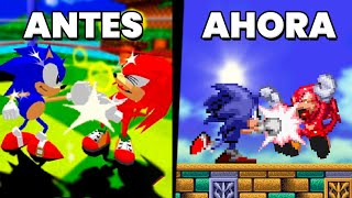 Logró hacer un Sonic The Fighters pero en 2D y el resultado es ÉPICO [upl. by Ynnij299]