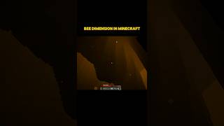 Minecraft Bee Dimension minecraft minecraftshorts minecraftsurvival gaming funny nokaynolife [upl. by Utham]