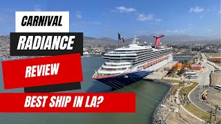 Carnival Radiance Review  4Night Long Beach Sailing to Catalina and Ensenada [upl. by Odarnoc]