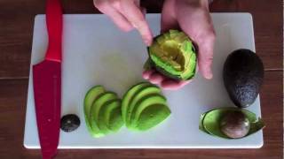 How to Cut Perfect Avocado Slices [upl. by Wilburt]