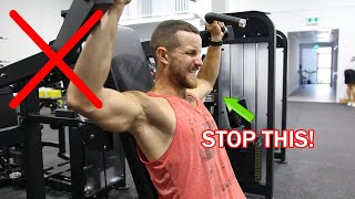 How to PROPERLY Shoulder Machine Press LEARN FAST [upl. by Alyac150]