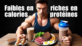 5 aliments faibles en calories riches en protéines [upl. by Hirsch]