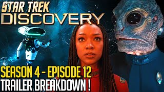 Star Trek Discovery Season 4 Episode 12  Trailer Breakdown [upl. by Argyle]