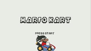 MFnMelo  Mario Kart ft theMIND Lyric Video [upl. by Somerset415]