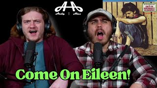 Come On Eileen  Dexys Midnight Runners  Andy amp Alex FIRST TIME REACTION [upl. by Uohk]