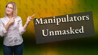 Are manipulators emotionally intelligent [upl. by Nnairet]