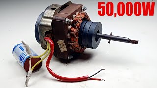 New Experiments idea 240v electricity from magnetic gear and 100 copper coil capacitor [upl. by Rehposirhc]