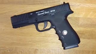 Borner Special Force W119 co2 bb gun 45mm unboxing review [upl. by Oiratno61]