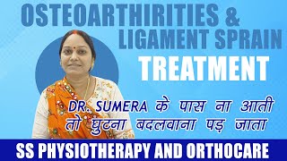 Chronic Osteoarthritis and Ligamental  Sprain in both Knees Treatment  SSPOC [upl. by Alleber]