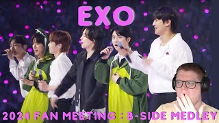 EXO 2024 EXO FAN MEETING B Side Medley [upl. by Garrek437]