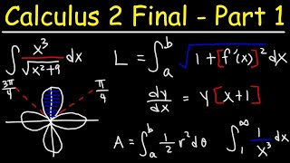 Calculus 2 Final Exam Review [upl. by Ayoras287]