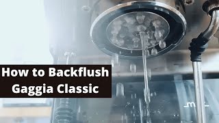 How to Backflush your Gaggia Classic Pro amp Other Espresso Machines [upl. by Miriam]