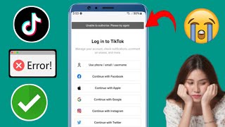 Jak naprawić TikTok Nie można autoryzować Spróbuj ponownie [upl. by Asli]